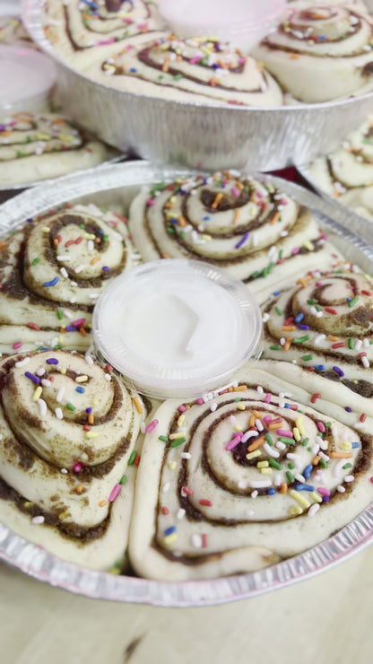 Funfetti rolls