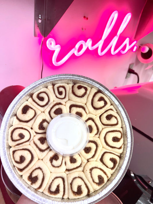 “OG" Rollis (bite-sized cinnamon rolls)