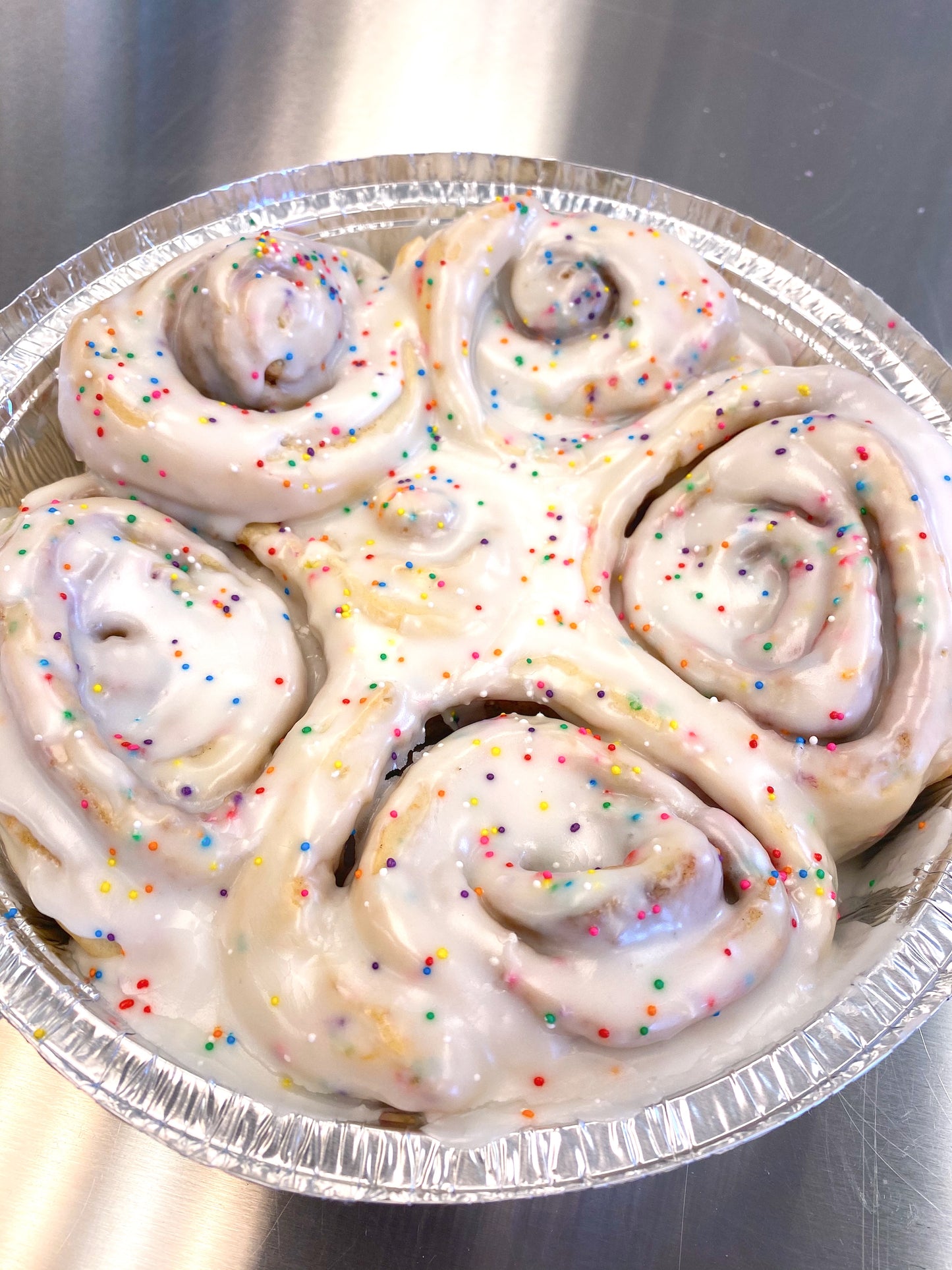 Funfetti rolls